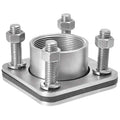 Bulkhead Fitting, 2 In, 316 SS