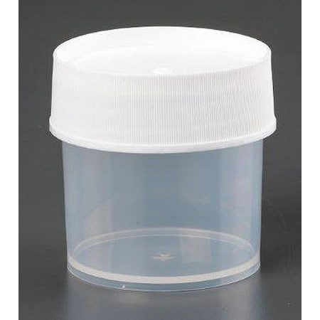 Jars w/Cap, 125mL, PP, PK12