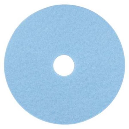 Burnishing Pad, 19 In, Sky Blue, PK5