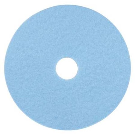 Burnishing Pad, 20 In, Sky Blue, PK5
