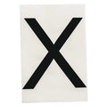 Floor Marking Tape, Polyester, Solid, Black, 6 in W., 8 mil Thickness, 20 PK