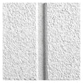 Cirrus Ceiling Tile, 24 in W x 24 in L, Beveled Tegular, 9/16 in Grid Size, 12 PK
