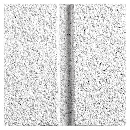 Cirrus Ceiling Tile, 24 in W x 24 in L, Beveled Tegular, 9/16 in Grid Size, 12 PK