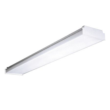 LED Wraparound Fixture, 4 ft L, 4908 lm