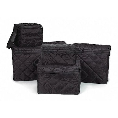 Portable Cooler Bag, RW Protect, Insulated, Polyester, Water-Repellent, Black, 2 Gallon