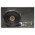 Repair Tape, Silicone, Black/Green, 12 yd L