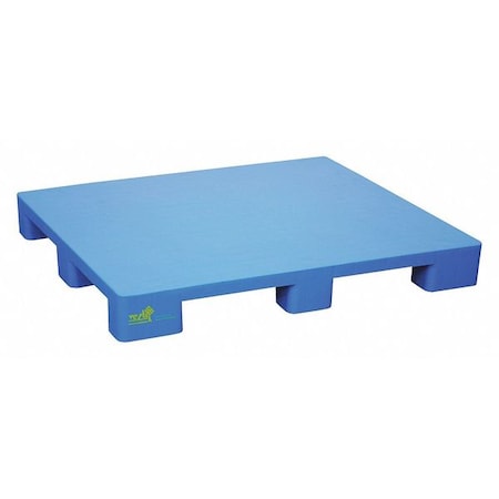 High Density Polyethylene (HDPE) Pallet, 39 in L, 46.875 in W, 5.5 H