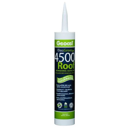 Sealant, 10 oz, Cartridge, Black, Hybrid Base, 4500