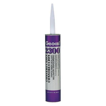 Hybrid Sealant, 10.3 oz, Cartridge, Black, Hybrid Base, 2300