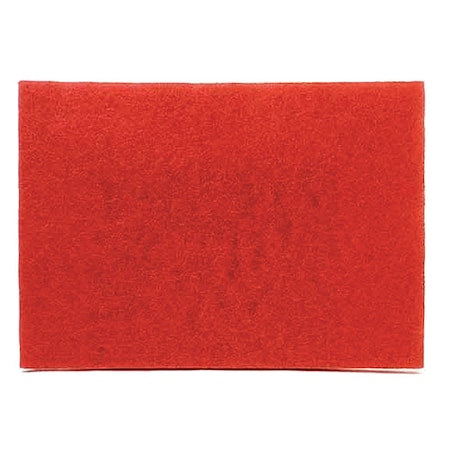 Buffing Pad 5100N, 32"x14", Red, PK10
