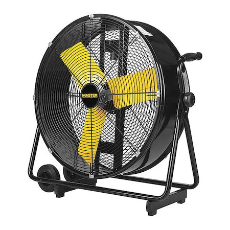 Drum Fan, 24 in Blade Dia, 1/4 hp, 120V