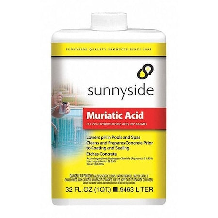 Muriatic Acid,1 qt.