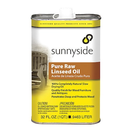 Raw Linseed Oil,1 qt.