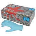 DuraShield 6001, Disposable Gloves, 4 mil Palm, Nitrile, Powder-Free, XL, 100 PK, Blue