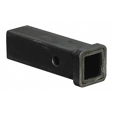 2 Inch Black Receiver Tube - 8 Inch Shank