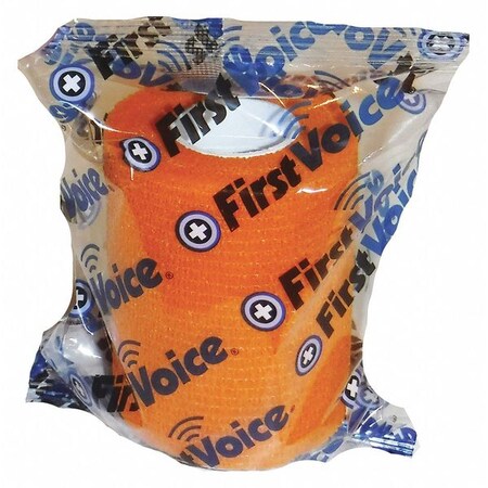 Self-Adhesive Bandage, 3" x 5yds, Orange