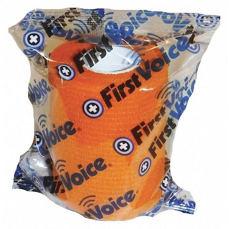 Self-Adhesive Bandage, 3" x 5yds (8-Pack), Orange