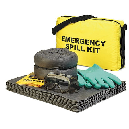Spill Kit/Station, Bag, Universal, 4.7 gal.