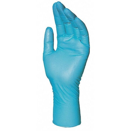 Solo Ultra 997, Disposable Gloves, 4 mil Palm, Nitrile, Powder-Free, 7, 100 PK, Blue