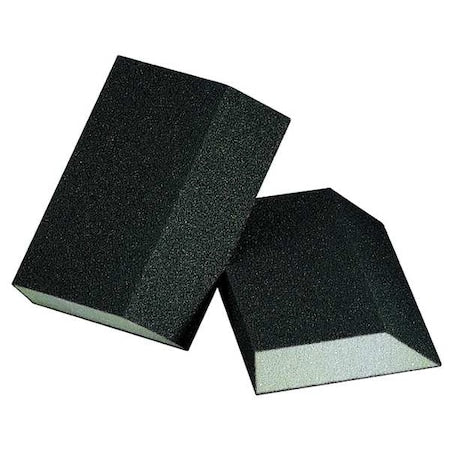 Angled Sndng Sponge, Med, 100/120, AO, PK24