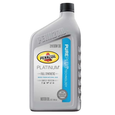 Engine Oil, 10W-30, Synthetic, Platinum, 1 Qt.