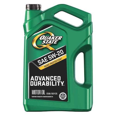 Engine Oil, 5W-20, Conventional, 5 Qt., Advanced Durability