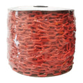 Plastic Chain, Red, 200 ft Length, Gloss