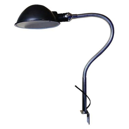 Task Light, LED, 7.7W, BLK, 23in, Gooseneck (Formerly LumaPro)