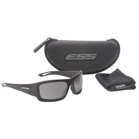 Credence, Safety Glasses, Anti-Fog & Anti-Scratch, Gray Lens, Black Frame, Full-Frame