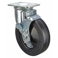 Swivel NSF-Listed Plate Caster w/Brake, 240 lb, NSF-Listed Plate Type B