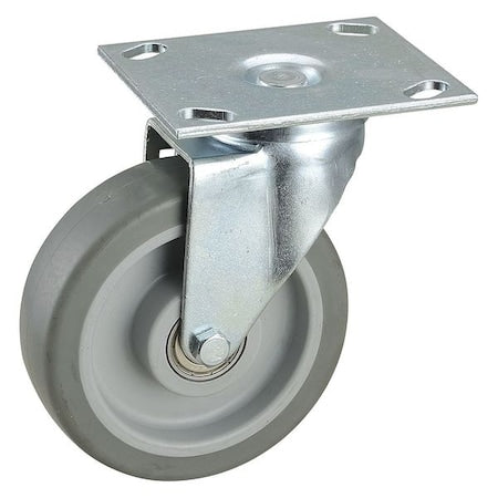 Swivel Plt Cstr, 6-3/16 in H, NSF-Listed Plate Type B