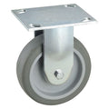Rigid NSF-Listed Plate Caster, TPR, 5 in., 300 lb.