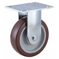 Rgd NSF-Listed Plate Cstr, Polyurethane, 5 in, 450 lb.