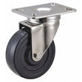 Swivel Plt Cstr, 5-3/16 in H, NSF-Listed Plate Type A