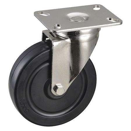 Swivel Plt Cstr, 6-3/16 in H, NSF-Listed Plate Type A