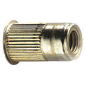 Rivet Nut, 5/16""-18 Thread Size, 0.595 in Flange Dia., 0.805 in L, Steel, 10 PK