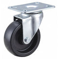 Swivel NSF-Listed Plate Caster, 300 lb., NSF-Listed Plate Type A