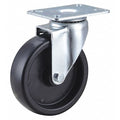 Swivel NSF-Listed Plate Caster, 350 lb., NSF-Listed Plate Type A