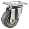 Swivel NSF-Listed Plate Caster, 5 in. Dia., 325 lb.