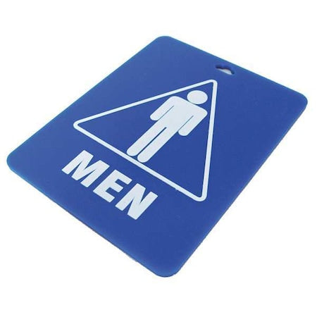 Key Tag, Blue, Resin, Men, Nickel Plated