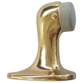 Door Stop, Floor-Mount, Polished Brass