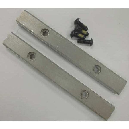 SerratedJawInsrtSet, Steel, Incl.4Screw, PR