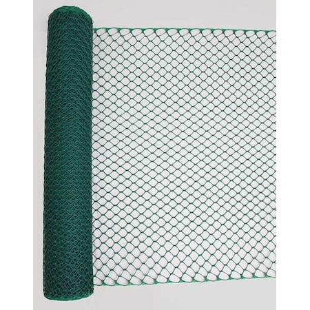 Safety Fence, 4 ft. H, 50 ft. L, Green