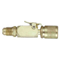 Quick Coupler,Low Loss,1/4 In MxF,0 Deg