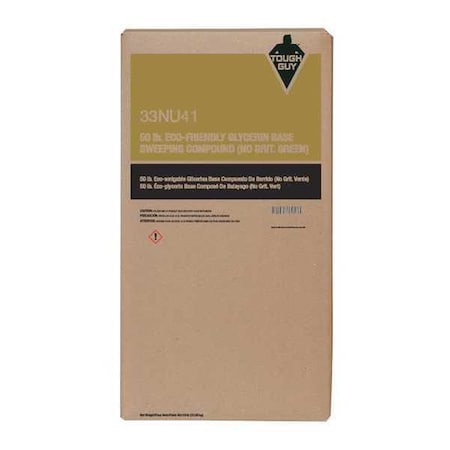 Sweeping Compound, Sawdust, 50 lb, Box