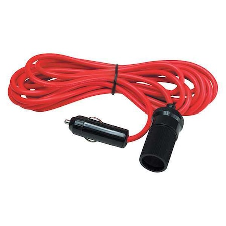 Extension Cord, Auto Travel, 12V, 12 ft.