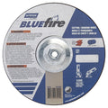 Cut-Off & Grinding Wheel, Type 27, 9 in Dia, 0.125 in Thick, 5/8"-11 Arbor Hole Size, 24 Grit