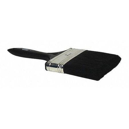 4" Wall Firm, Polyester Bristle, Paint Brush, Plastic Handle