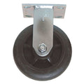 RigidCaster, Gry, Rubber;Stl, 1,050lb, PK2
