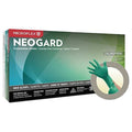 Microflex Neogard Disposable Gloves, Neoprene, 3.9 mil Palm, Powder-Free, M, Green, 100 PK